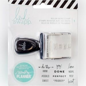 Heidi Swapp Memory Planner Roller Stamp-Words